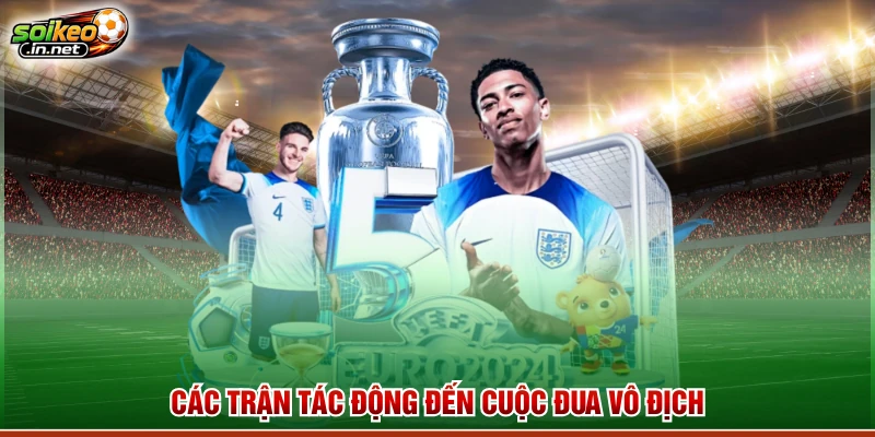 Các trận tác động đến cuộc đua vô địch