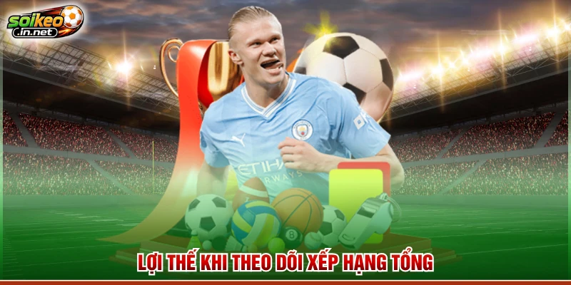 Lợi thế khi theo dõi xếp hạng tổng