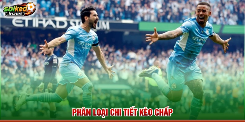 Phân loại chi tiết kèo chấp